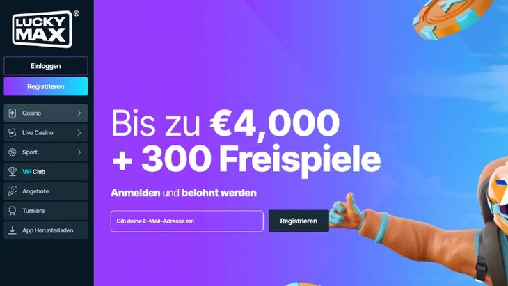 LuckyMax Casino Plattform